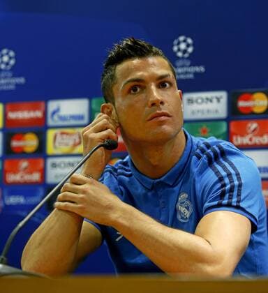 Cristiano Ronaldo (Real Madrid) attend press conference PK Pressekonferenz xPABLOGARCIAx 