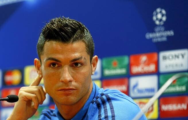 Cristiano Ronaldo (Real Madrid) attend press conference PK Pressekonferenz xPABLOGARCIAx 
