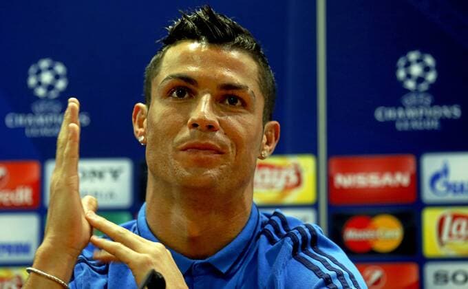 Cristiano Ronaldo (Real Madrid) attend press conference PK Pressekonferenz xPABLOGARCIAx 