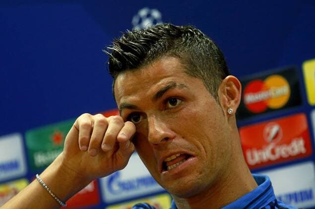 Cristiano Ronaldo (Real Madrid) attend press conference PK Pressekonferenz xPABLOGARCIAx 