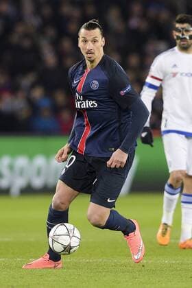 Zlatan Ibrahimovic (PSG) - Fussball, Champions League, Paris Saint Germain PSG vs. FC Chelsea - 16 02 2016 JBAutissier Panoramic 