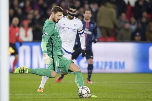 TRAPP Kevin (PSG) - Fussball, Champions League, Paris Saint Germain PSG vs. FC Chelsea - 16 02 2016 JBAutissier Panoramic 