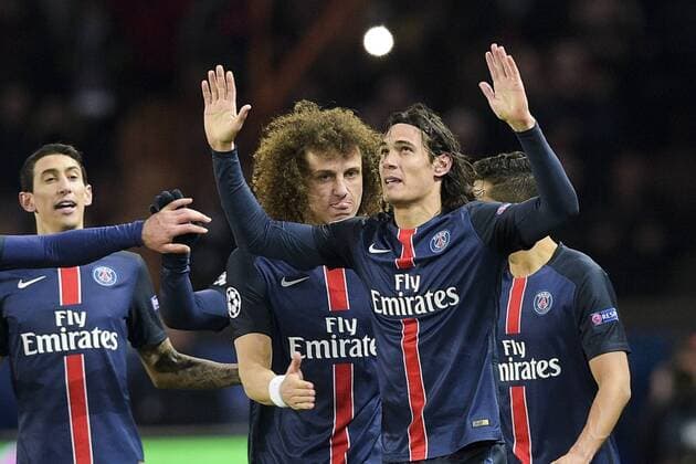 Edinson Cavani (PSG) - Fussball, Champions League, Paris Saint Germain PSG vs. FC Chelsea - 16 02 2016 JBAutissier Panoramic 