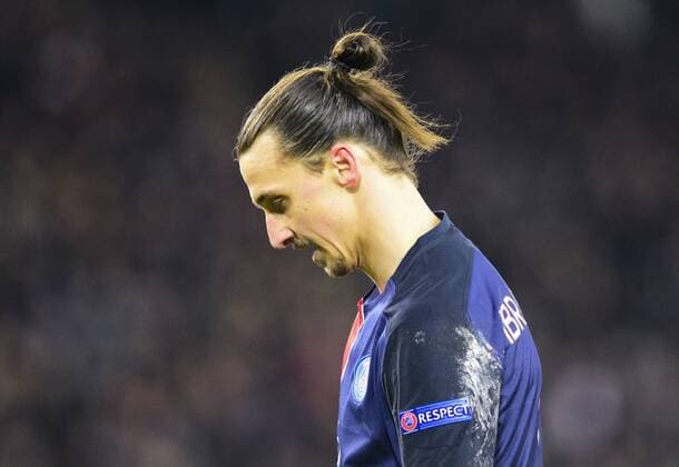 Zlatan Ibrahimovic ( PSG ) - Fussball, Champions League, Paris Saint Germain PSG vs. FC Chelsea - 16 02 2016 FedericoPestellini Panoramic 