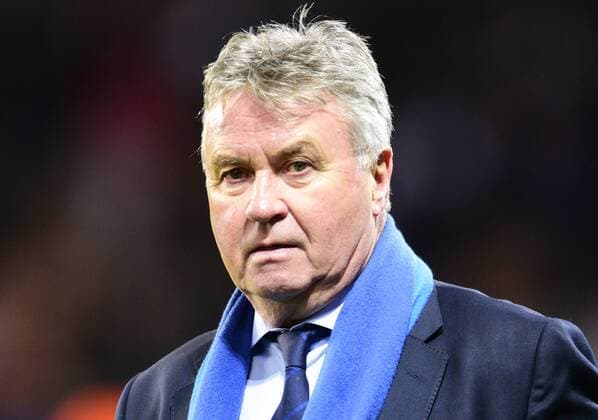 Guus Hiddink ( Chelsea ) - Fussball, Champions League, Paris Saint Germain PSG vs. FC Chelsea - 16 02 2016 FedericoPestellini Panoramic 