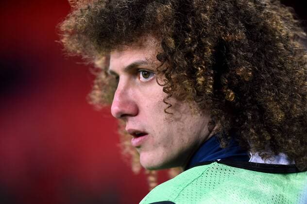 David Luiz (PSG), FEBRUARY 16, 2016 - Football Soccer : UEFA Champions League round of 16 1st leg match between Paris Saint Germain 2-1 Chelsea at the Parc des Princes in Paris, France. NoxThirdxPartyxSales  (mmcb008051)
