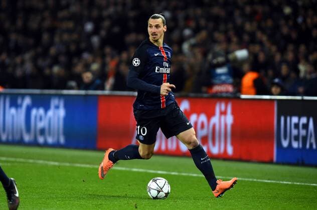 Zlatan Ibrahimovic (PSG), FEBRUARY 16, 2016 - Football Soccer : UEFA Champions League round of 16 1st leg match between Paris Saint Germain 2-1 Chelsea at the Parc des Princes in Paris, France. NoxThirdxPartyxSales  (mmcb008069)