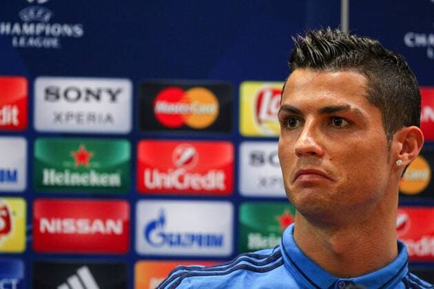 16.02.2016 Olimpico Stadium, Rome, Italy. Uefa Champions League. International press conference PK Pressekonferenz Real Madrid. CRISTIANO RONALDO DOS SANTOS ahead of the game with Roma on 17th February. xACTIVAxFOTOx  ActionPlus11708431