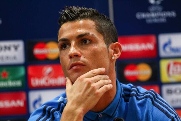 16.02.2016 Olimpico Stadium, Rome, Italy. Uefa Champions League. International press conference PK Pressekonferenz Real Madrid. CRISTIANO RONALDO DOS SANTOS ahead of the game with Roma on 17th February. xACTIVAxFOTOx  ActionPlus11708432