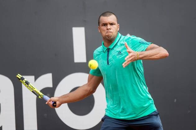 Rio Open 2016 RIO DE JANEIRO, Brazil - 02 17 2016: RIO OPEN - Jo-Wilfried Tsonga (FRA) vs Thiago Monteiro (BRA) for Rio Open which takes place at the Brazilian Jockey Club 15-21 of February. (Photo: Celso Pupo FotoArena)  CelsoxPupo
