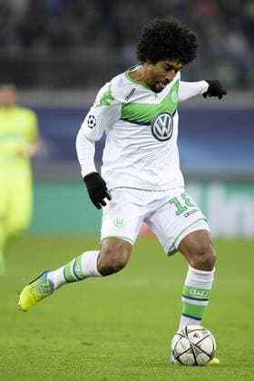 Wolfsburg s Dante pictured in action during a game between Belgian KAA Gent and German VfL Wolfsburg, a first leg of the 1 8 finals of the UEFA Champions League competition, in Gent, Wednesday 17 February 2016. YORICKxJANSENS  x04794722x