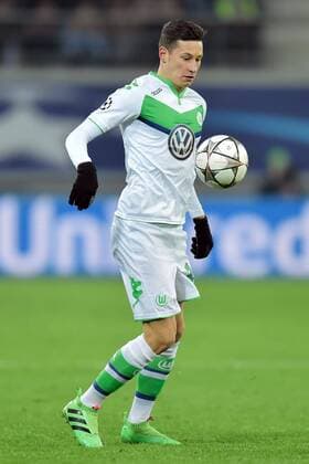 Julian Draxler midfielder of VfL Wolfsburg FOOTBALL : KAA Gent vs VFL Wolfsburg - Champions League 17 02 2016 PHOTONEWS PANORAMIC 