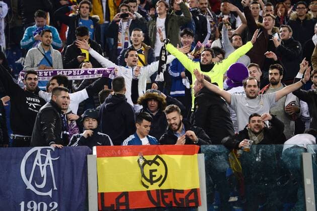 Rom 17 02 2016 - Champions League 2015 2016 Fans Real Madrid 