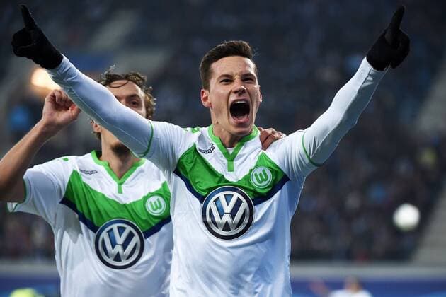 Themen der Woche - SPORT Bilder des Tages - SPORT Julian Draxler midfielder of VfL Wolfsburg - joie FOOTBALL : KAA Gent vs VFL Wolfsburg - Champions League 17 02 2016 PHOTONEWS PANORAMIC 