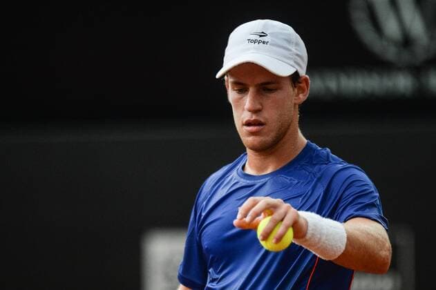 Rio Open 2016 RIO DE JANEIRO, Brazil - 02 15 2016: RIO OPEN - Dominic Thiem (AUT) vs Diego Schwartzman (ARG) for Rio Open which takes place at the Brazilian Jockey Club 15-21 of February. (Photo: Celso Pupo FotoArena)  CelsoxPupo