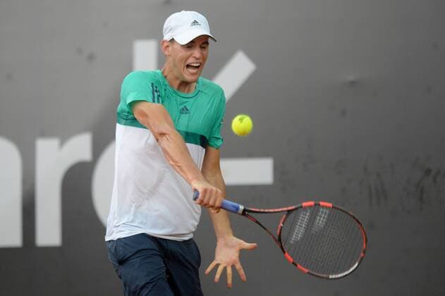 Rio Open 2016 RIO DE JANEIRO, Brazil - 02 15 2016: RIO OPEN - Dominic Thiem (AUT) vs Diego Schwartzman (ARG) for Rio Open which takes place at the Brazilian Jockey Club 15-21 of February. (Photo: Celso Pupo FotoArena)  CelsoxPupo