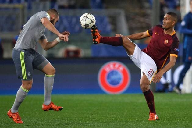 Karim Benzema Real, William Vainqueur Roma Rom 17 02 2016 - Champions League 2015 2016 AS Rom-Real Madrid andreaxstaccioli