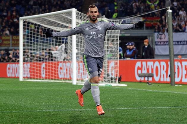 Torjubel Jese Real Madrid Goal Celebration Real Madrid Rom 17 02 2016 - Champions League 2015 2016 AS Rom-Real Madrid lucaxpagliaricci
