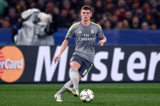 Fußball, Champions League, AS Rom - Real Madrid Rom 17 02 2016 - Champions League 2015 2016 AS Rom-Real Madrid Toni Kroos 