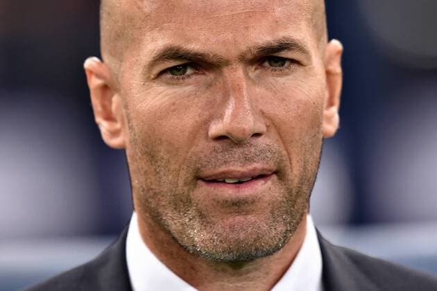 Fußball, Champions League, Zinedine Zidane, AS Rom - Real Madrid Rom, Champions League 2015 2015 AS Rom - Real Madrid Zinedine Zidane 