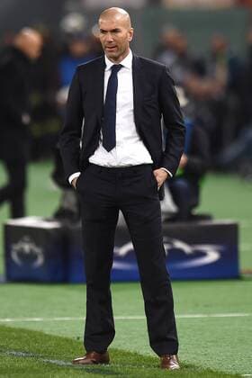 Fußball, Champions League, Zinedine Zidane, AS Rom - Real Madrid Rom, Champions League 2015 2015 AS Rom - Real Madrid Zinedine Zidane 