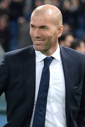 Fußball, Champions League, Zinedine Zidane, AS Rom - Real Madrid Rom, Champions League 2015 2015 AS Rom - Real Madrid Zinedine Zidane 