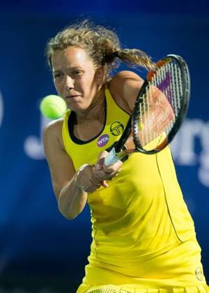 Barbora Strycova (CZE) Tennis - Dubai Tennis Championships 2016 - WTA Tennis Damen - Dubai Duty Free Tennis Stadium - Dubai - - United Arab Emirates - 18 February 2016.