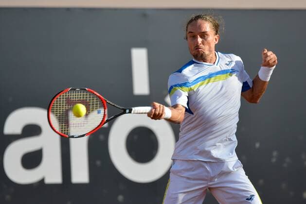 Rio Open 2016 RIO DE JANEIRO, Brazil - 02 18 2016: RIO OPEN - Inigo CERVANTES (ESP) vs Alexandr Dolgopolov (UKR) during Rio Open which takes place at the Brazilian Jockey Club 15-21 of February. (Photo: Celso Pupo FotoArena)  CelsoxPupo