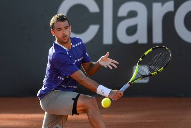 Rio Open 2016 RIO DE JANEIRO, Brazil - 02 18 2016: RIO OPEN - Inigo CERVANTES (ESP) vs Alexandr Dolgopolov (UKR) during Rio Open which takes place at the Brazilian Jockey Club 15-21 of February. (Photo: Celso Pupo FotoArena)  CelsoxPupo