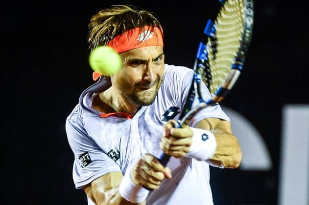 Rio Open 2016 RIO DE JANEIRO, Brazil - 02 19 2016: RIO OPEN - Dominic Thiem (AUT) vs David Ferrer (ESP) for Rio Open which takes place at the Brazilian Jockey Club 15-21 of February. (Photo: Celso Pupo FotoArena)  CelsoxPupo