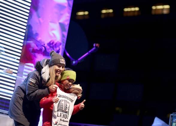 ALPINE SKIING - FIS WC La Thuile LA THUILE,ITALY,20.FEB.16 - ALPINE SKIING - FIS World Cup, Super G, ladies, bib draw. Image shows Lindsey Vonn (USA). GEPAxpictures xDanielxGoetzhaber
