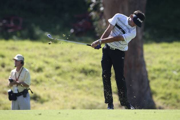 Feb. 20, 2016 - Pacific Palisades, CA, U.S. - February 20, 2016: Bubba Watson during the third round of the Northern Trust Open, Pacific Palisades,CA. Third round of the Northern Trust Open, Feb 20, 2016 - ZUMAcs17