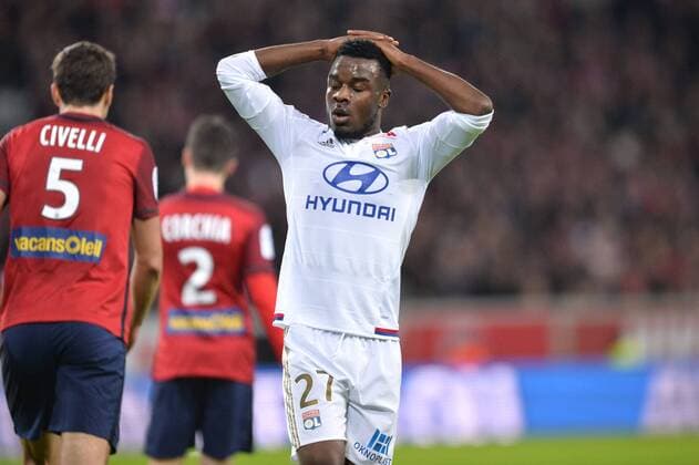 Fußball, Frankreich, OSC Lille - Olympique Lyon Maxwell CORNET (ol) - DECEPTION FOOTBALL : Lille vs Lyon - Ligue 1 - 21 02 2016 AnthonyBIBARD FEP 