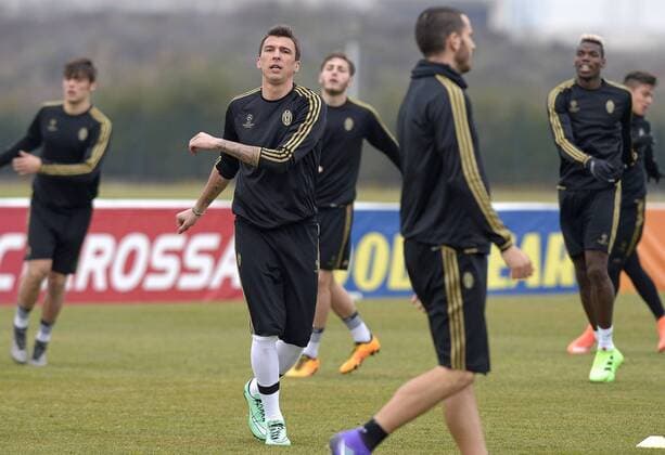 Mario Mandzukic Vinovo (Torino) 22-02-2016, Football Calcio 2015 2016, Juventus Turin Training Foto FilippoxAlfero Insidefoto alferoxfilippo