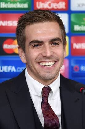 FUSSBALL CHAMPIONS LEAGUE SAISON 2015 2016 ACHTELFINAL HINSPIEL Juventus Turin - FC Bayern Muenchen 22.02.2016 Pressekonferenz FC Bayern Muenchen; Philipp Lahm 