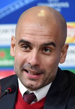 FUSSBALL CHAMPIONS LEAGUE SAISON 2015 2016 ACHTELFINAL HINSPIEL Juventus Turin - FC Bayern Muenchen 22.02.2016 Pressekonferenz FC Bayern Muenchen; Trainer Pep Guardiola 