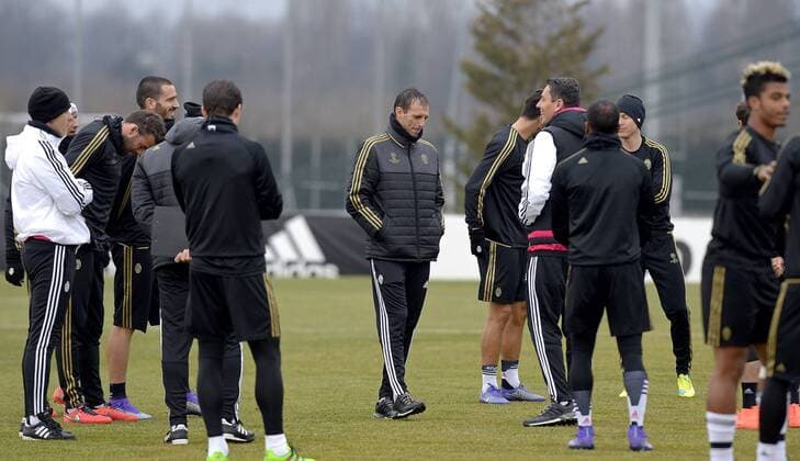 Massimiliano Allegri Vinovo (Torino) 22-02-2016, Football Calcio 2015 2016, Training Juventus Turin Training Foto FilippoxAlfero Insidefoto alferoxfilippo