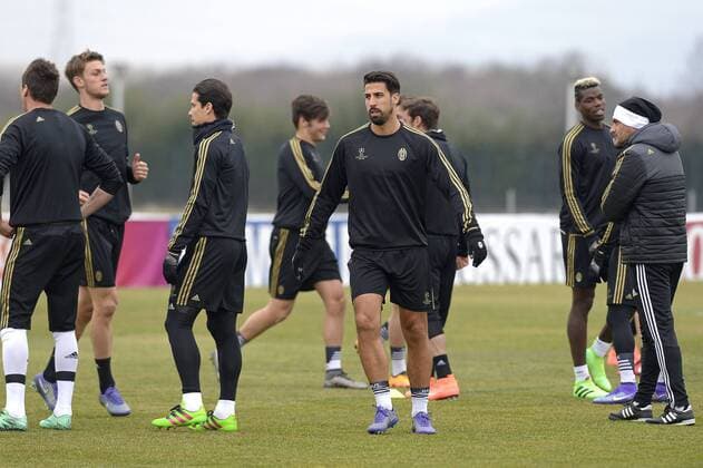 Sami Khedira Vinovo (Torino) 22-02-2016, Football Calcio 2015 2016, Training Juventus Turin Training Foto FilippoxAlfero Insidefoto alferoxfilippo