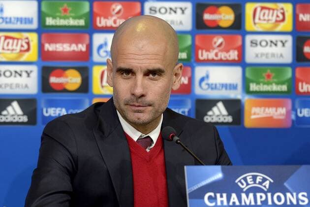 Josep Pep Guardiola Torino 22-02-2016, Football Calcio 2015 2016, PK Pressekonferenz Bayern München Champions League, Foto FilippoxAlfero Insidefoto alferoxfilippo
