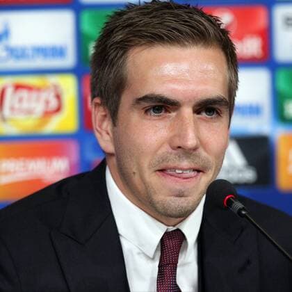 Turin Philipp Lahm (FC Bayern Muenchen), Pressekonferenz, Juventus FC vs.FC Bayern Muenchen, Fussball, Champions League Achtelfinale, 22.02.2016, Copyright: Langer Eibner-Pressefoto EP_HLR