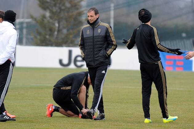 Football - soccer: UEFA Champions League, Training Juventus Turin, allegri massimiliano juventus xHOCHxZWEIx xItalyxPhotoxPressx 