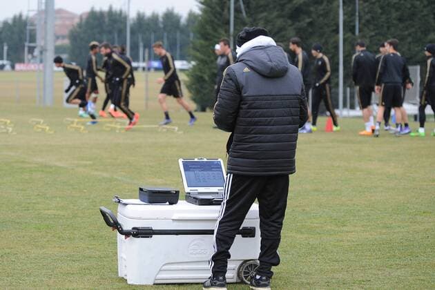Football - soccer: UEFA Champions League, Training Juventus Turin, Computer-Analyse xHOCHxZWEIx xItalyxPhotoxPressx 