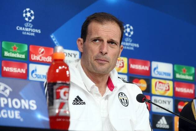 Turin Trainer Massimiliano Allegri ( Juventus FC ), Pressekonferenz, Juventus FC vs.FC Bayern Muenchen, Fussball, Champions League Achtelfinale, 22.02.2016, Copyright: Langerx xEibner-Pressefoto EP_HLR