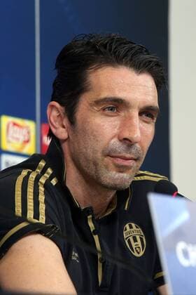 Turin Gianluigi Buffon ( Juventus FC ), Pressekonferenz, Juventus FC vs.FC Bayern Muenchen, Fussball, Champions League Achtelfinale, 22.02.2016, Copyright: Langerx xEibner-Pressefoto EP_HLR