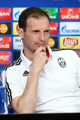Turin Trainer Massimiliano Allegri ( Juventus FC ), Pressekonferenz, Juventus FC vs.FC Bayern Muenchen, Fussball, Champions League Achtelfinale, 22.02.2016, Copyright: Langerx xEibner-Pressefoto EP_HLR