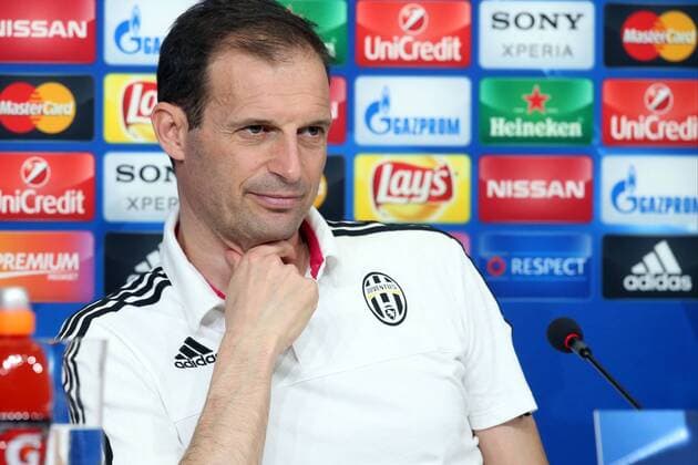 Turin Trainer Massimiliano Allegri ( Juventus FC ), Pressekonferenz, Juventus FC vs.FC Bayern Muenchen, Fussball, Champions League Achtelfinale, 22.02.2016, Copyright: Langerx xEibner-Pressefoto EP_HLR