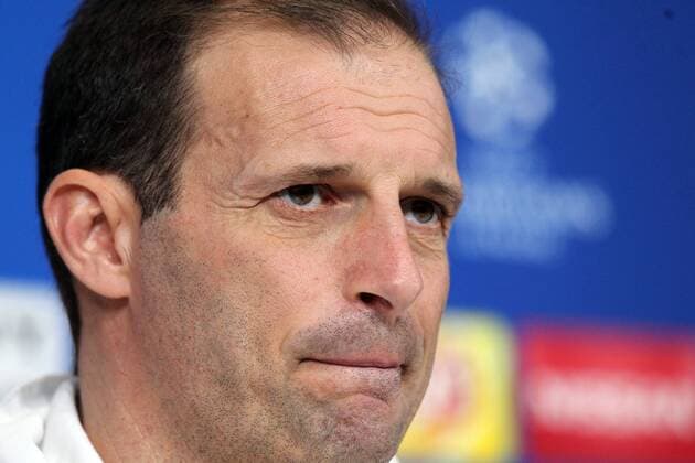 Turin Trainer Massimiliano Allegri ( Juventus FC ), Pressekonferenz, Juventus FC vs.FC Bayern Muenchen, Fussball, Champions League Achtelfinale, 22.02.2016, Copyright: Langerx xEibner-Pressefoto EP_HLR