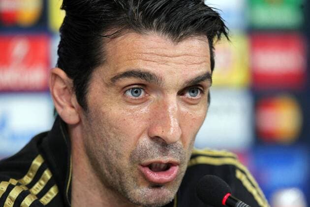 Turin Gianluigi Buffon ( Juventus FC ), Pressekonferenz, Juventus FC vs.FC Bayern Muenchen, Fussball, Champions League Achtelfinale, 22.02.2016, Copyright: Langerx xEibner-Pressefoto EP_HLR