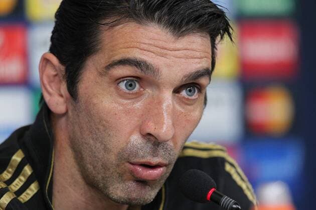 Turin Gianluigi Buffon ( Juventus FC ), Pressekonferenz, Juventus FC vs.FC Bayern Muenchen, Fussball, Champions League Achtelfinale, 22.02.2016, Copyright: Langerx xEibner-Pressefoto EP_HLR