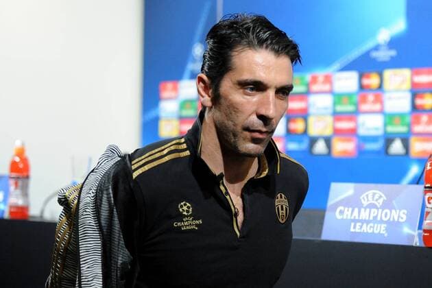 Football - soccer: UEFA Champions League, Juventus Turin - FC Bayern München, gianluigi buffon xHOCHxZWEIx xItalyxPhotoxPressx 